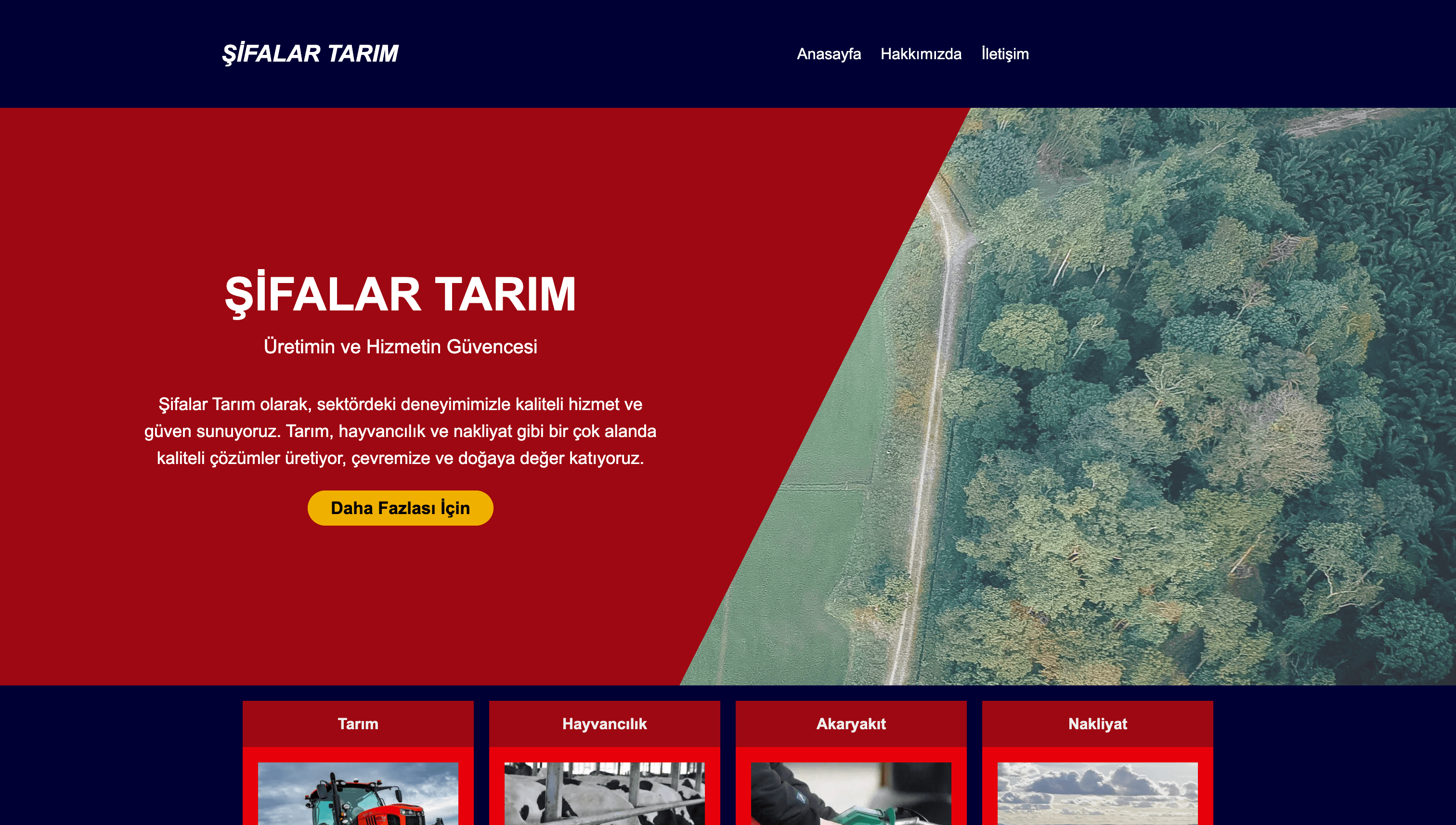 Şifalar Tarım